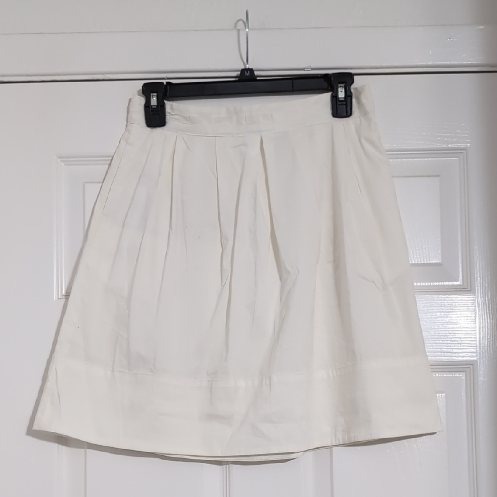 BCBGMaxAzria White Skirt